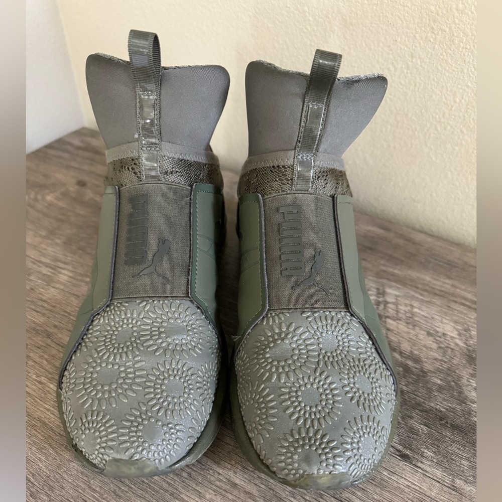 Olive green Puma Fierce